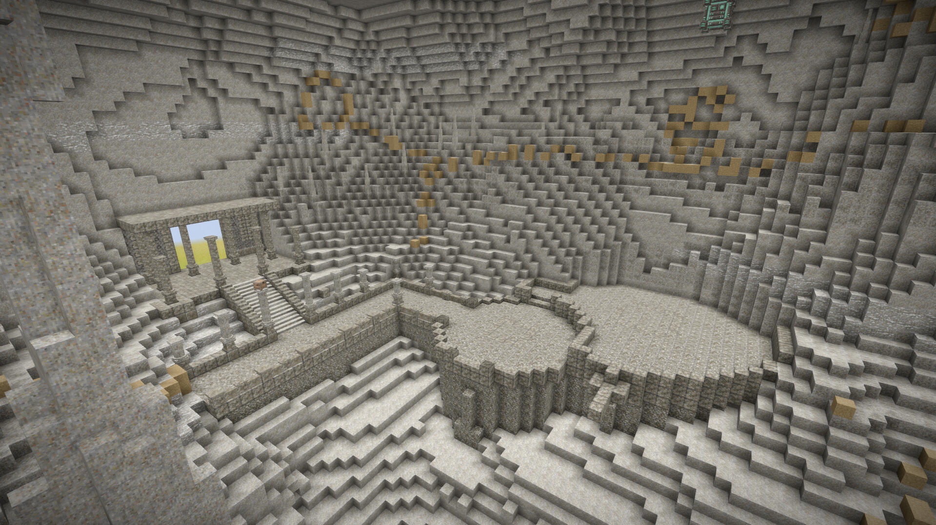 A humble screenshot of the beginning of the structure creation