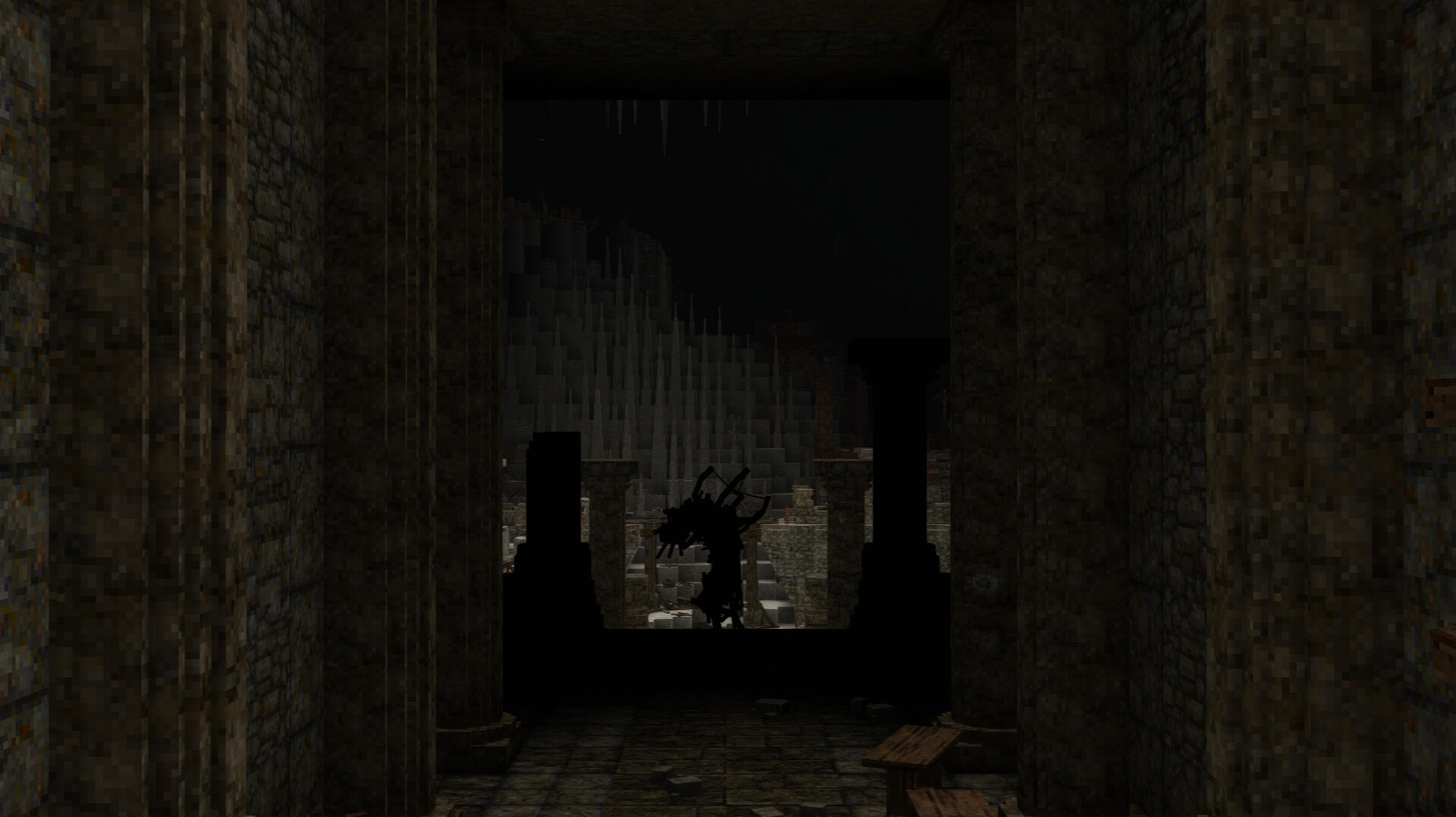 The way to the main room