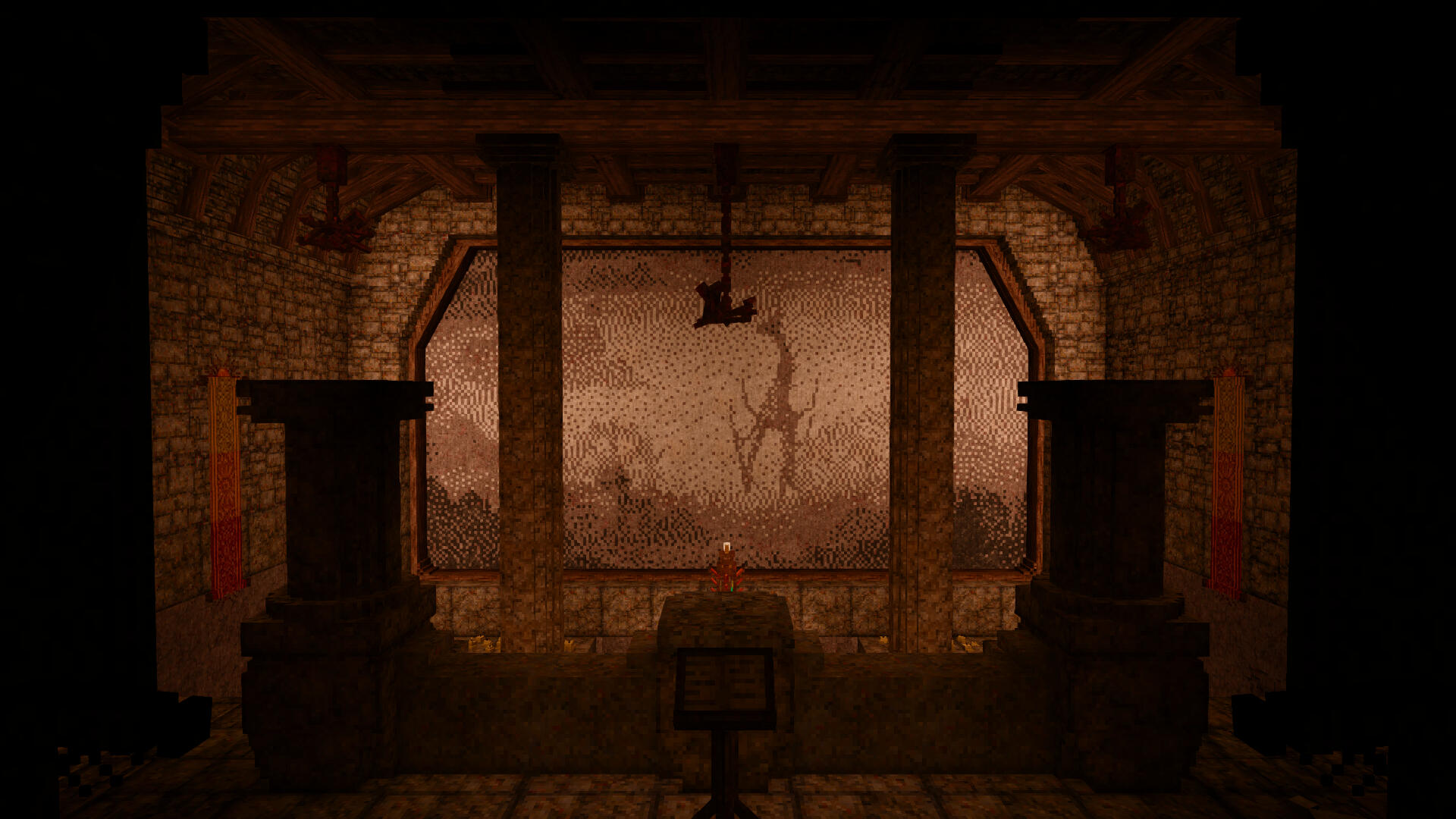 The painting “Thunderlord Walk”